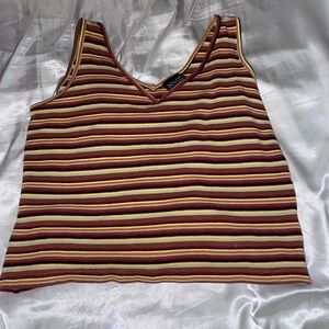 thrifted crop top. never worn outside only tried on to see if it fit.
